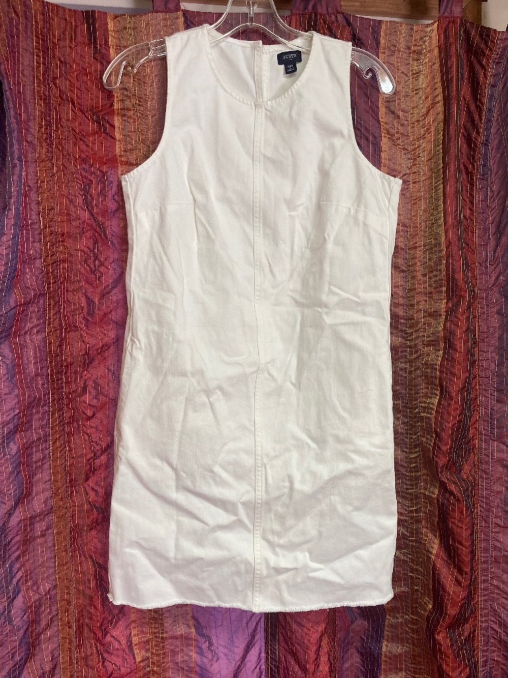 NWT J Crew White Denim Dress Size 00